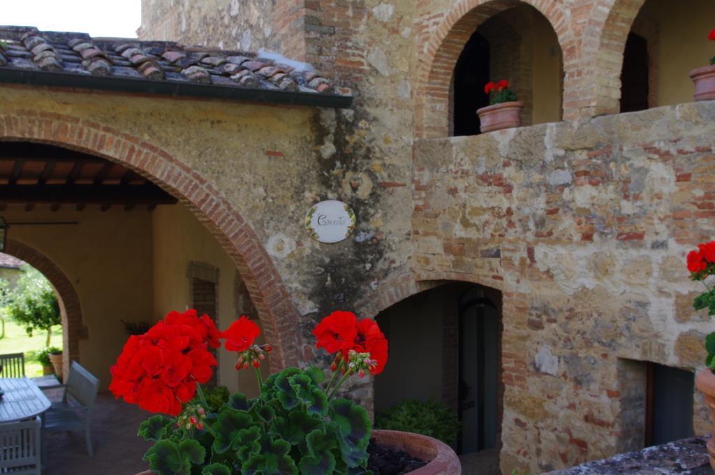 Agriturismo Cerreto Pienza Bagian luar foto