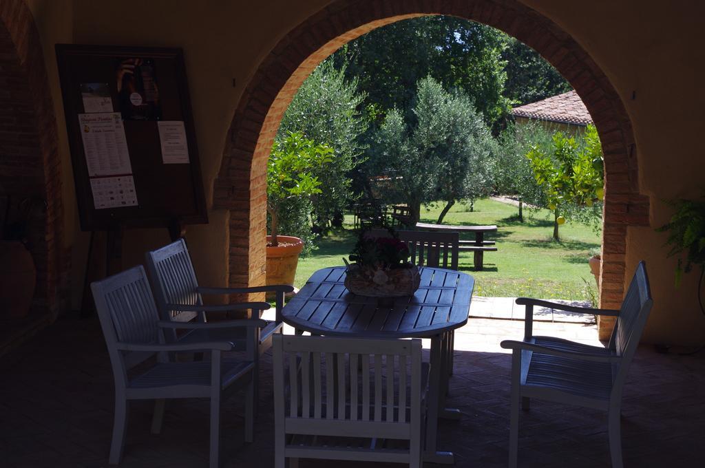 Agriturismo Cerreto Pienza Bagian luar foto