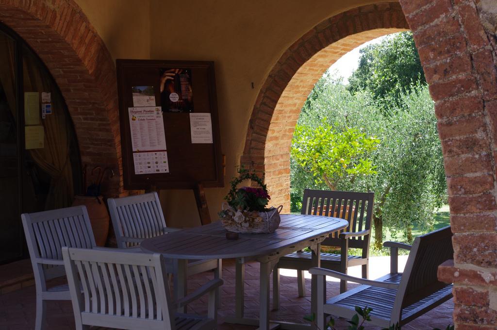 Agriturismo Cerreto Pienza Bagian luar foto