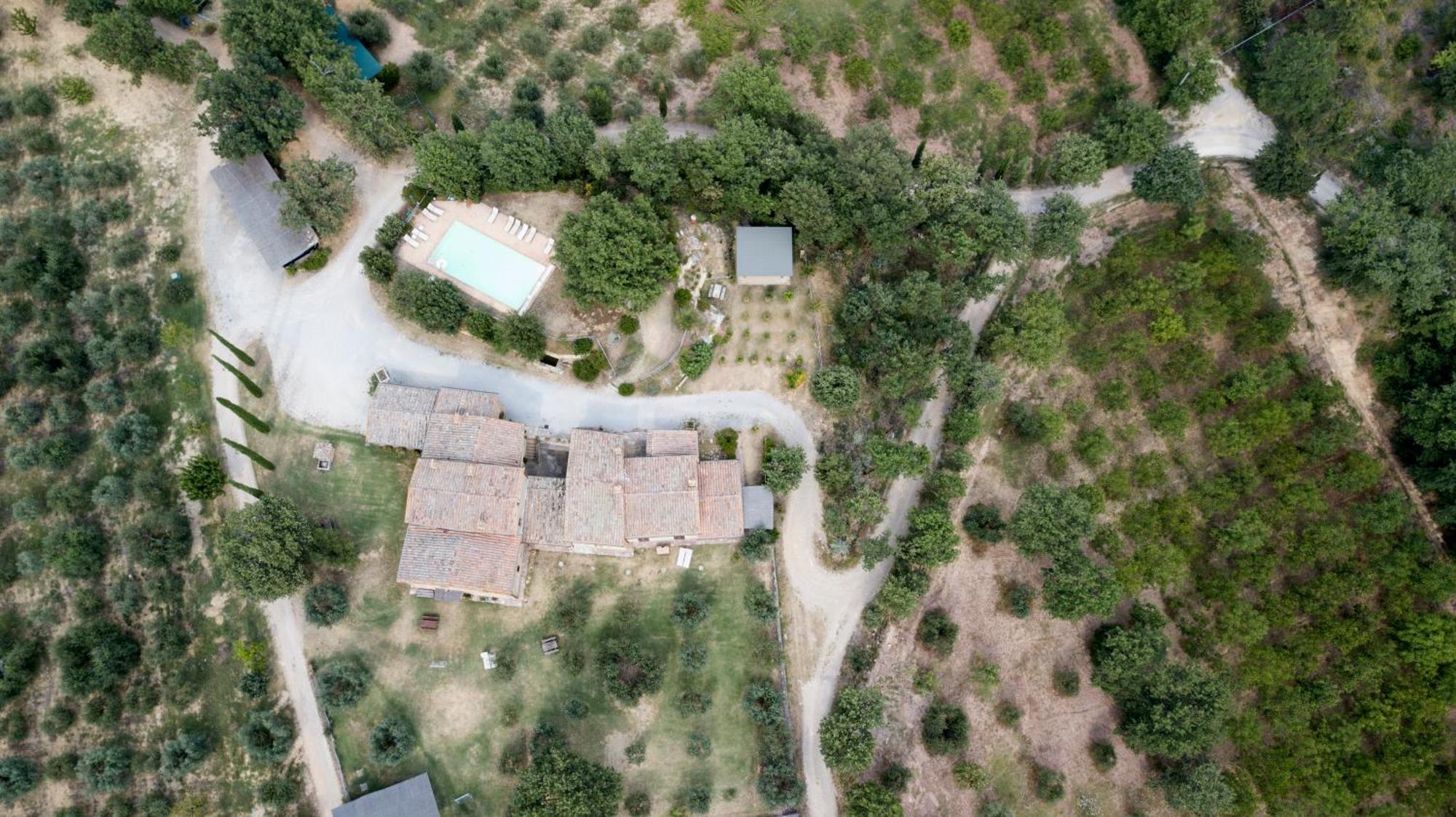 Agriturismo Cerreto Pienza Bagian luar foto