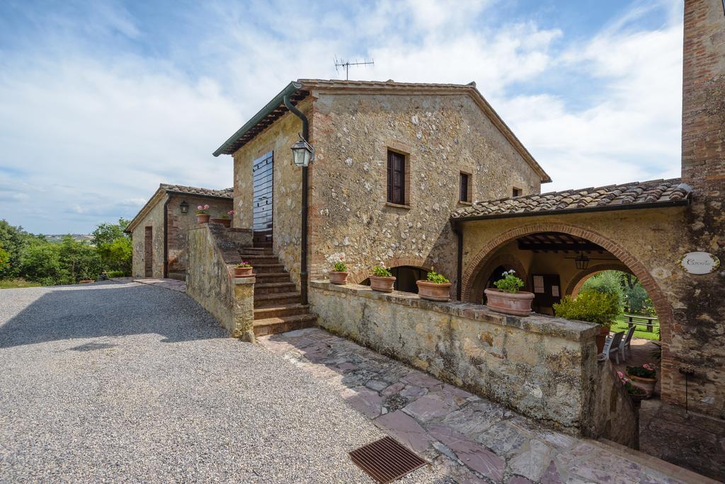 Agriturismo Cerreto Pienza Bagian luar foto