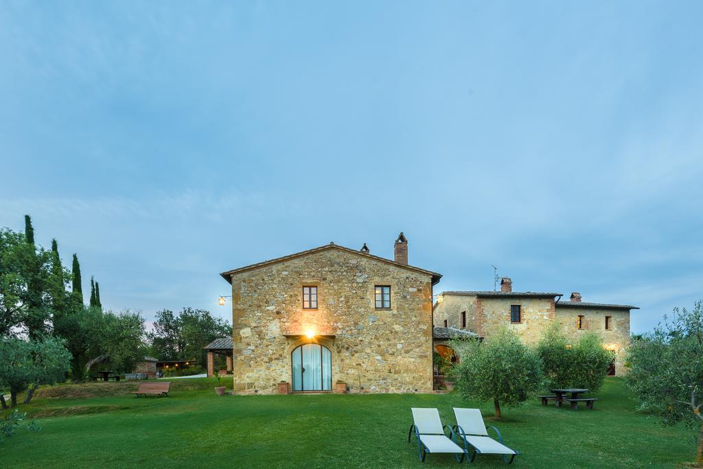 Agriturismo Cerreto Pienza Bagian luar foto