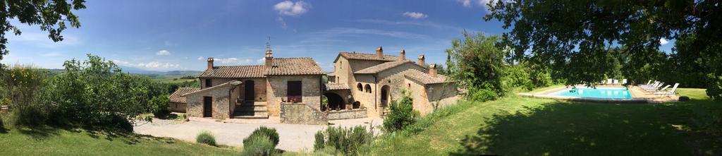 Agriturismo Cerreto Pienza Bagian luar foto