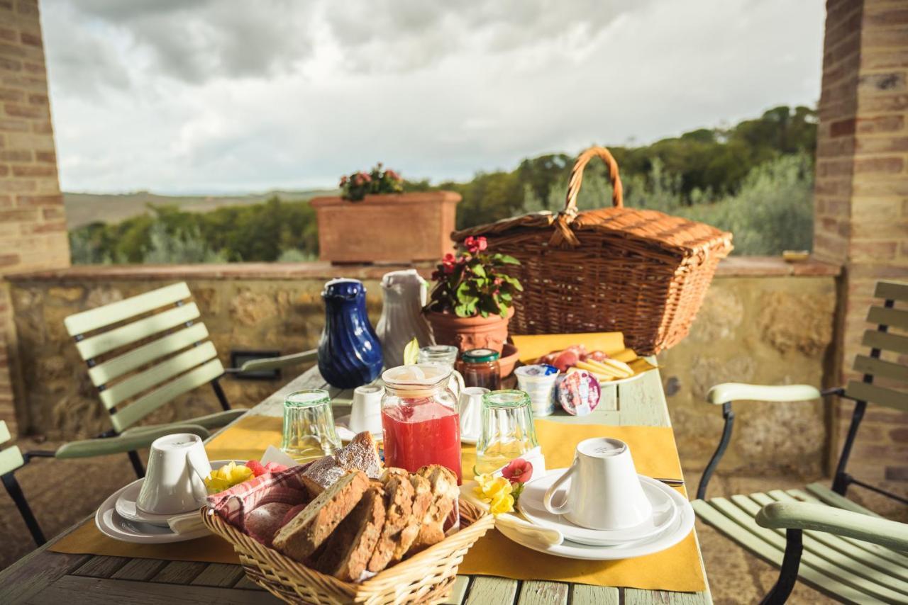 Agriturismo Cerreto Pienza Bagian luar foto