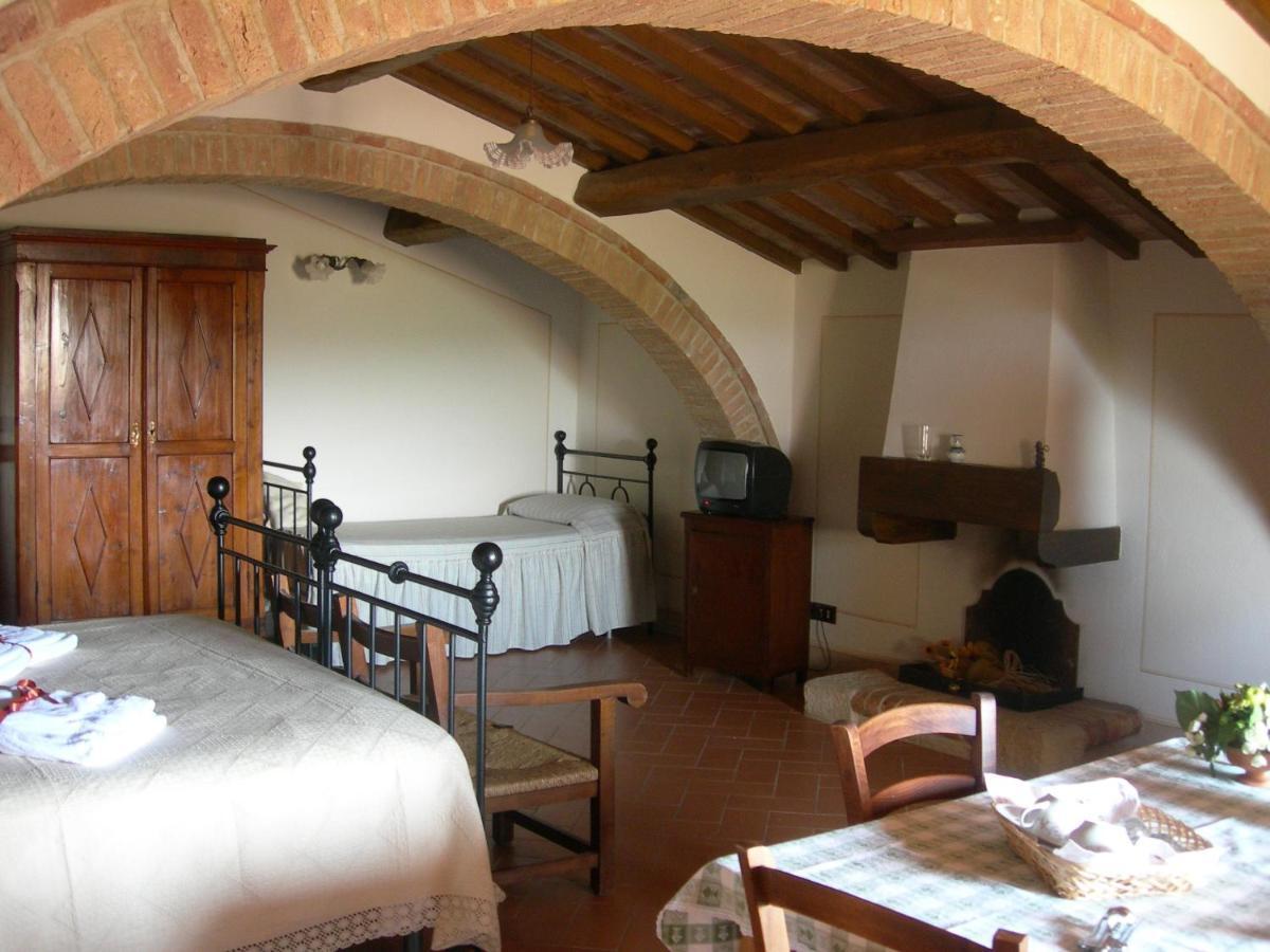 Agriturismo Cerreto Pienza Bagian luar foto