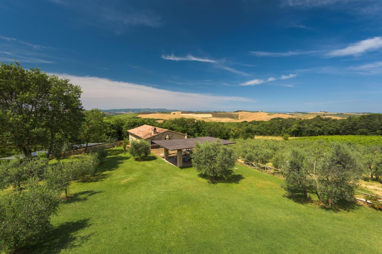 Agriturismo Cerreto Pienza Bagian luar foto