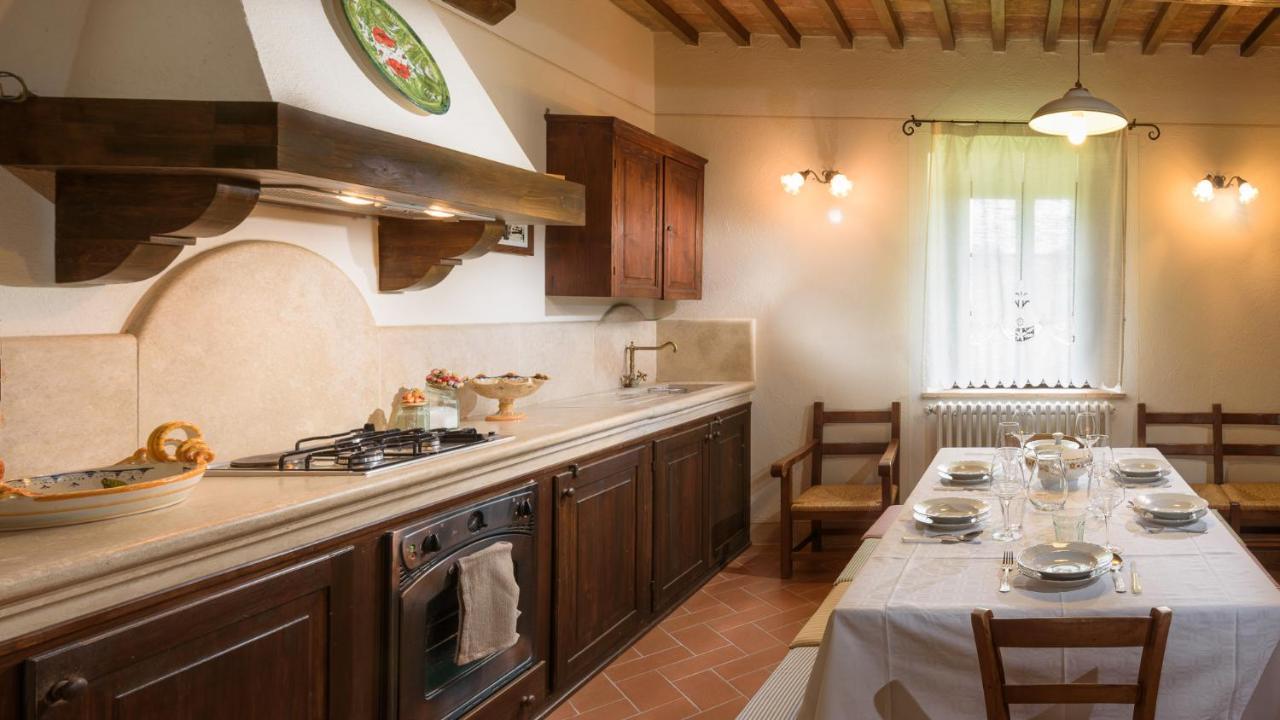 Agriturismo Cerreto Pienza Bagian luar foto