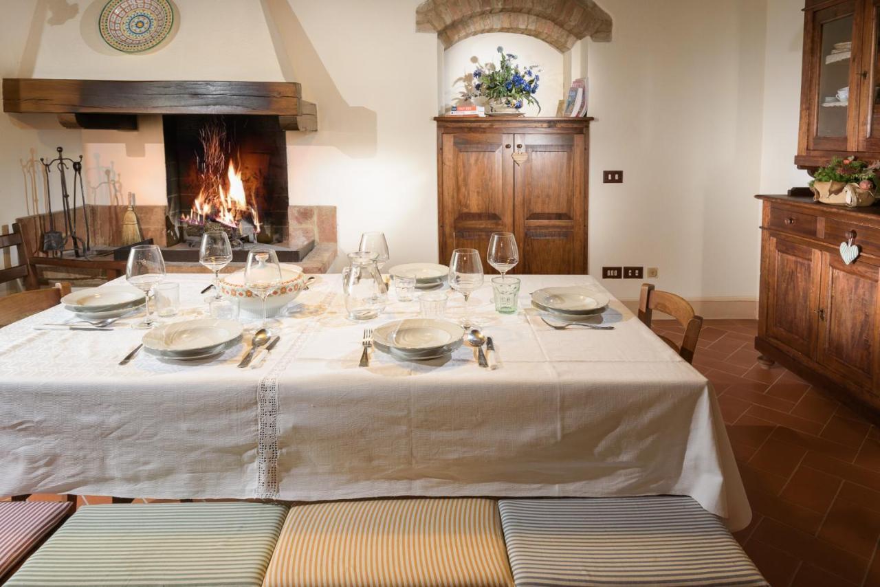 Agriturismo Cerreto Pienza Bagian luar foto