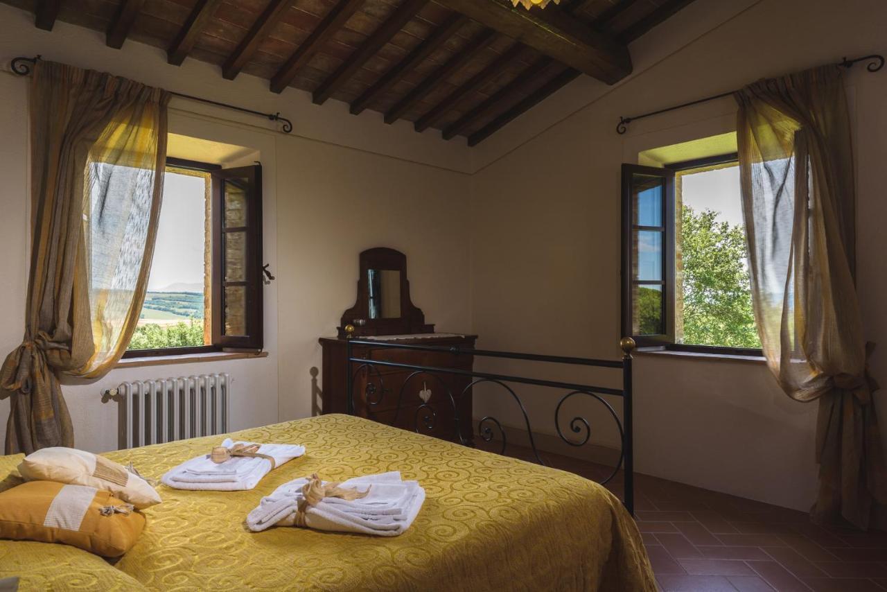 Agriturismo Cerreto Pienza Bagian luar foto